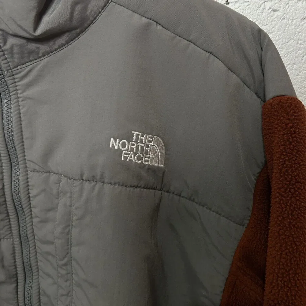 The North Face Denali Jacket “Rust Orange/Grey